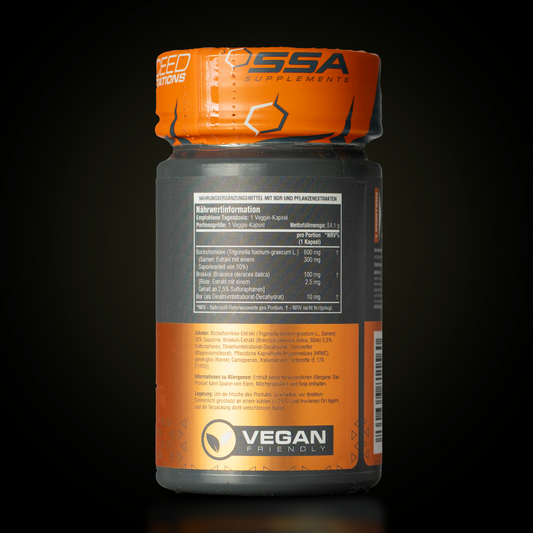 Bockshornklee - Men´s Health - SSA Supplements BOR-3 - 60 Veggie Kapseln