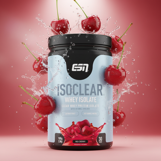ESN ISOCLEAR Whey Isolate 908g Frische Kirsche - Clear Whey Protein erfrischend klar statt cremig