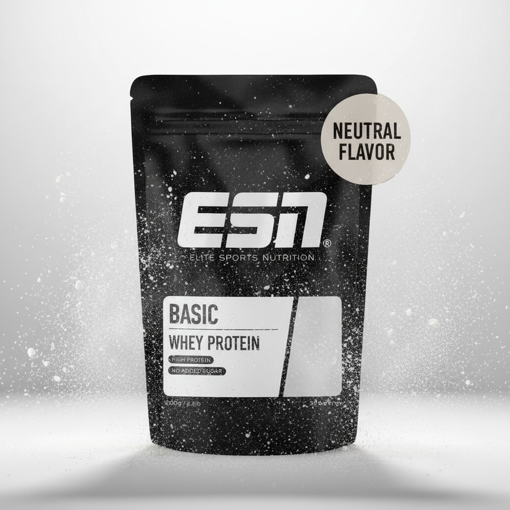 ESN Basic Whey Protein Neutral - 22g Protein pro Portion, hochwertiges Whey-Konzentrat
