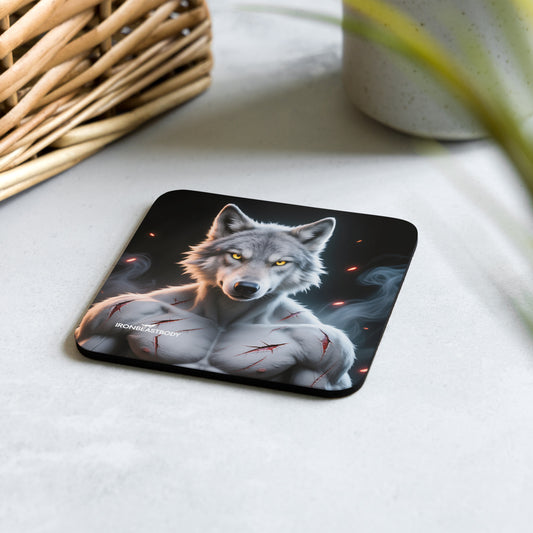 Untersetzer Narben Wolf 4er Set