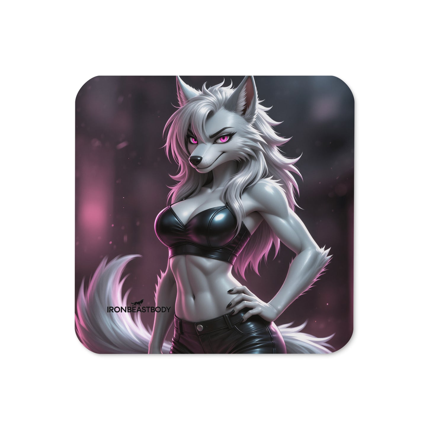 Untersetzer Lady Wolf 4er Set