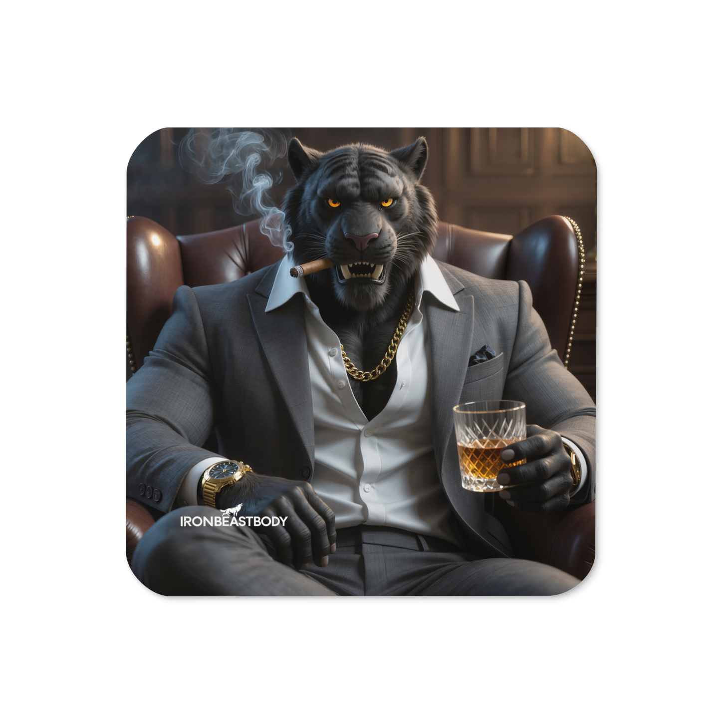 Untersetzer Boss Tiger 4er set