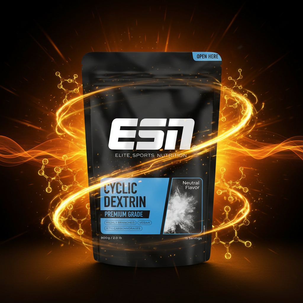 ESN Cyclic Dextrin 900g - Hochverzweigtes zyklisches Dextrin (Cluster Dextrin) für Training und Performance