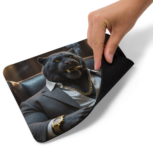 IRON BEAST BODY Gaming-Mauspad - Black Tiger Boss Premium Mousepad