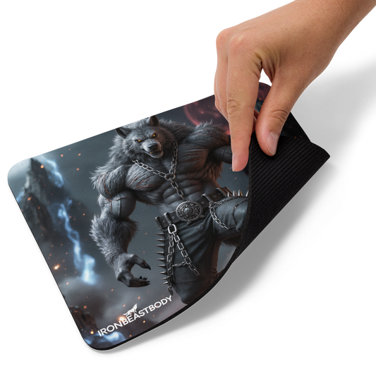 Mauspad furchtloser Wolf