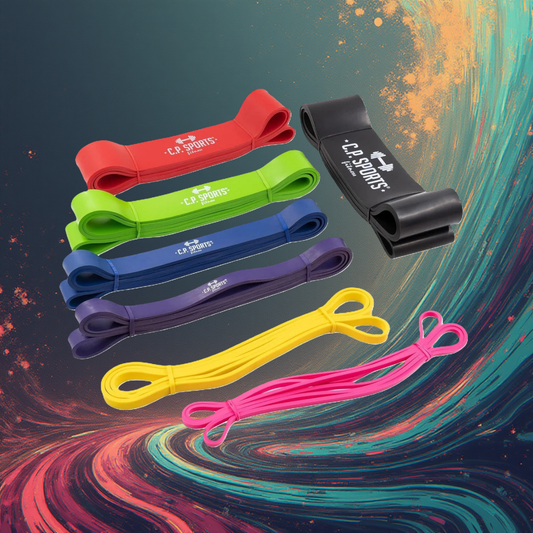 Resistance Bändern / Fitness Band aus hochwertigem Latex! - Verschiedene Farben - C.P. Sports- K106