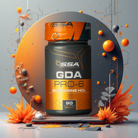 Berberine HCL PRO - SSA Supplements - 90 Veggie Kapseln