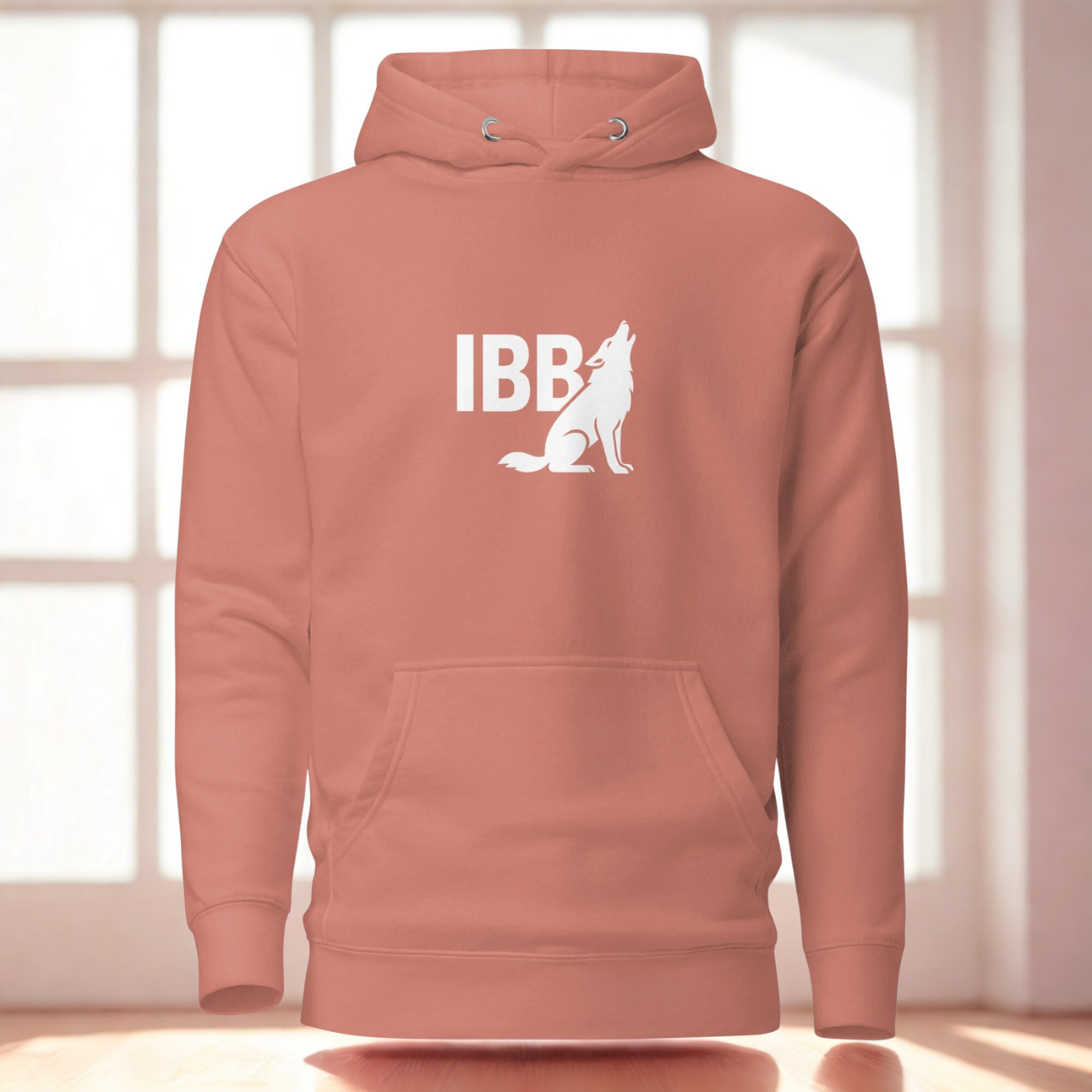 IBB Hoodie frontwhite Logo big