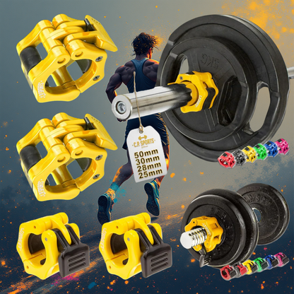 25mm Schnellverschluss - 1xPaar - für alle Hantelstangen mit 25mm Durchmesser - GN33-3