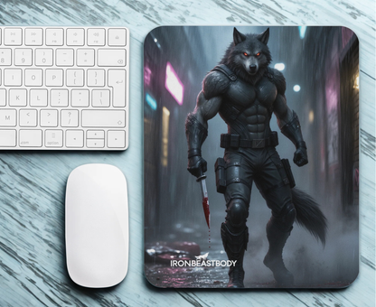 Mauspad Killer Wolf