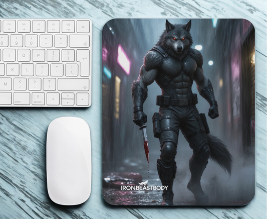 Mauspad Killer Wolf