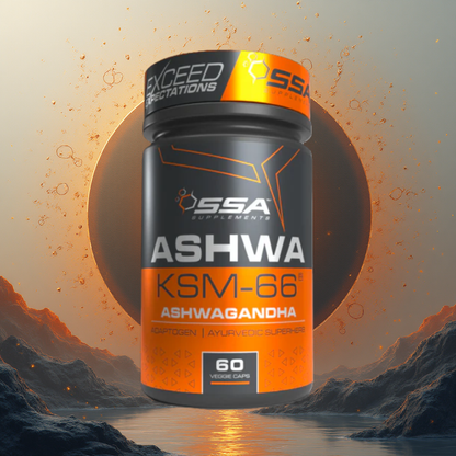 Ashwagandha - SSA Suplements - 60 Veggie Kapseln