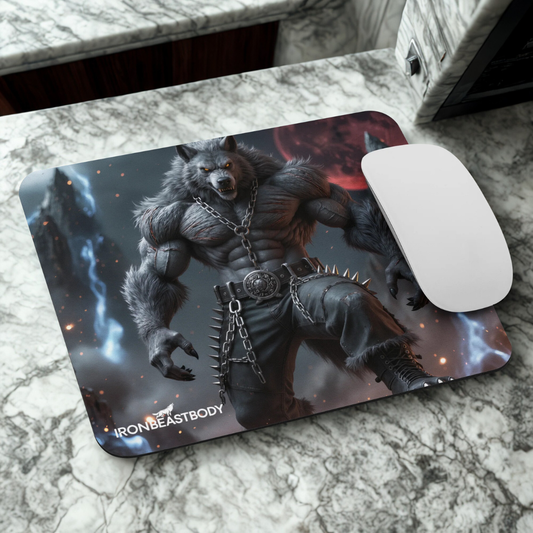 Mauspad furchtloser Wolf