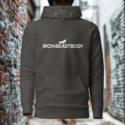 IBB Hoodie frontwhite Logo