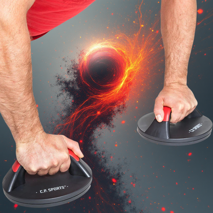 Liegenstützen Griffe - drehbar / Rotationsliegestützgriffe - C.P. Sports - G27