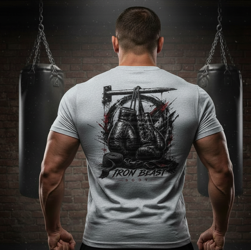 Knockout Beast Boxing T-Shirt | TGV Arena