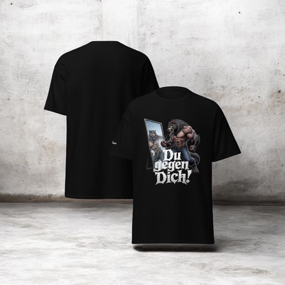 IBB T-Shirt schwarz Du gegen dich