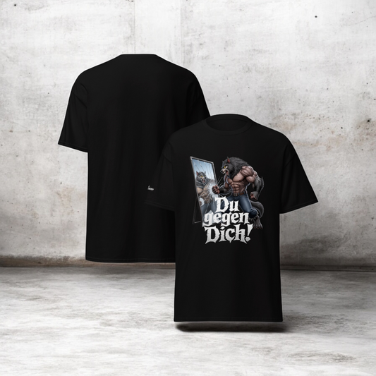 IBB T-Shirt schwarz Du gegen dich
