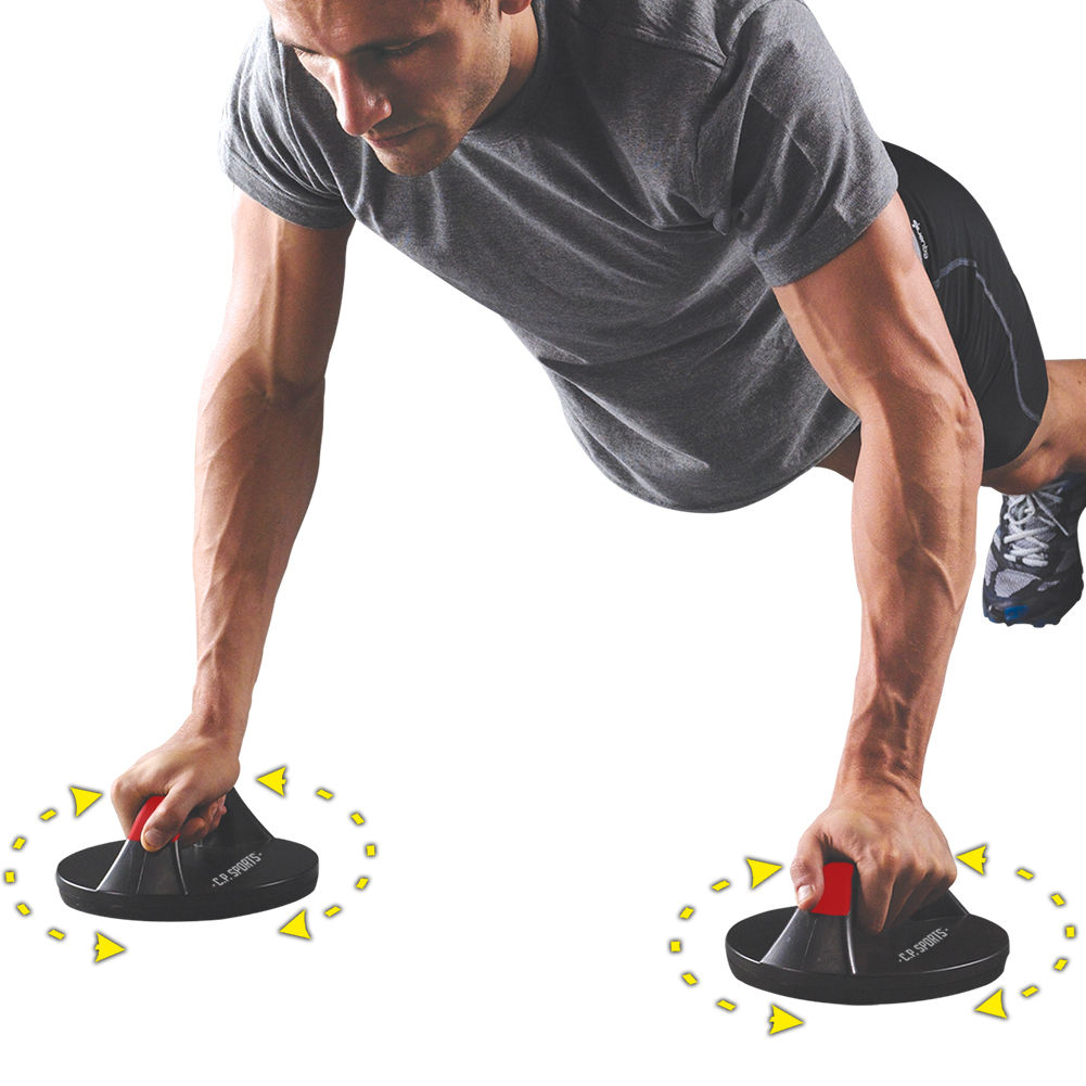 Liegenstützen Griffe - drehbar / Rotationsliegestützgriffe - C.P. Sports - G27