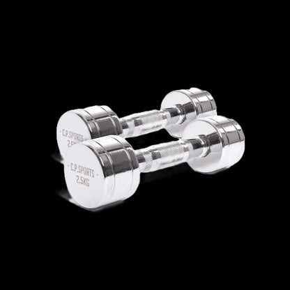 Chromhanteln 1x Paar / verschiedne Größen - C.P. SPORTS