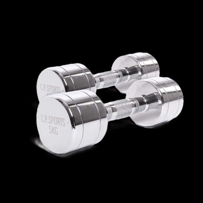 Chromhanteln 1x Paar / verschiedne Größen - C.P. SPORTS