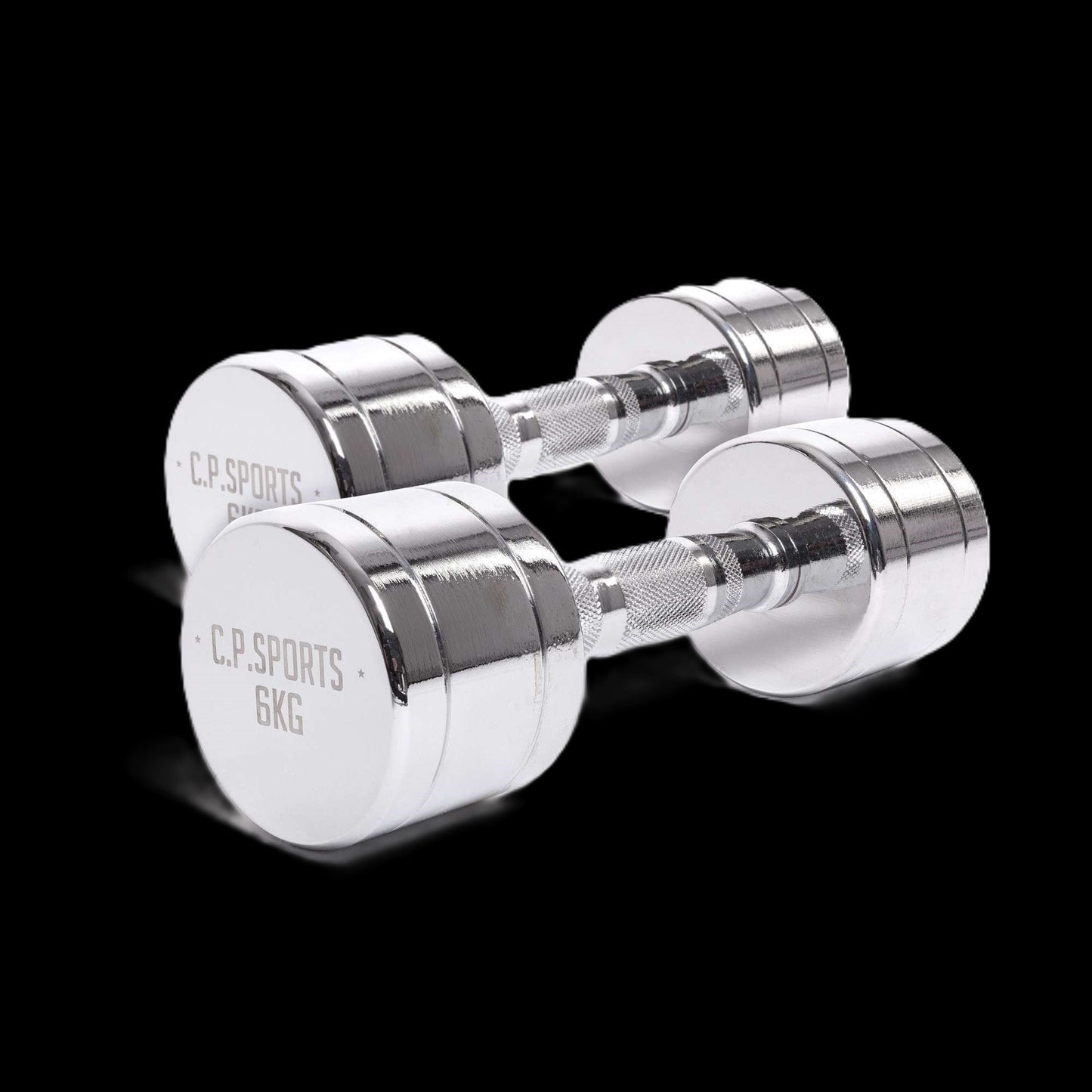 Chromhanteln 1x Paar / verschiedne Größen - C.P. SPORTS