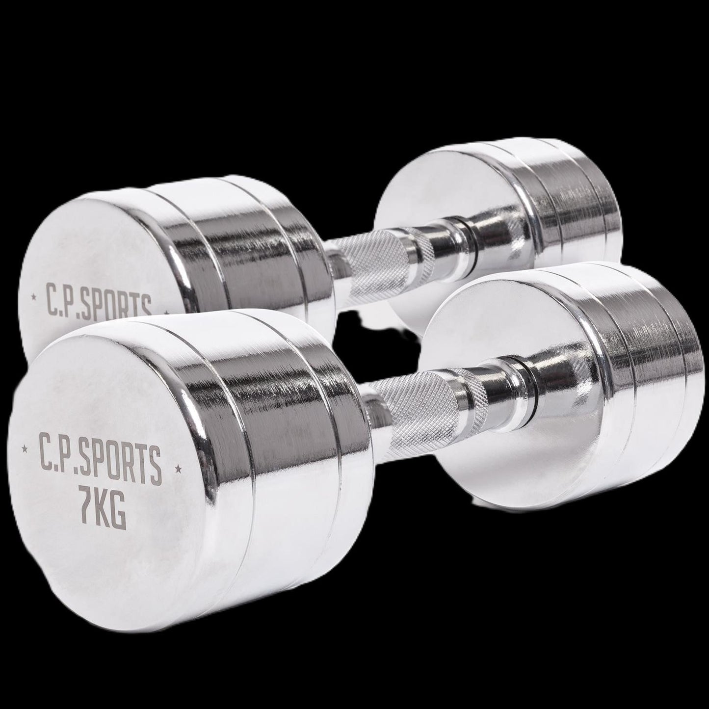 Chromhanteln 1x Paar / verschiedne Größen - C.P. SPORTS