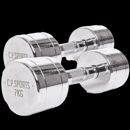 Chromhanteln 1x Paar / verschiedne Größen - C.P. SPORTS
