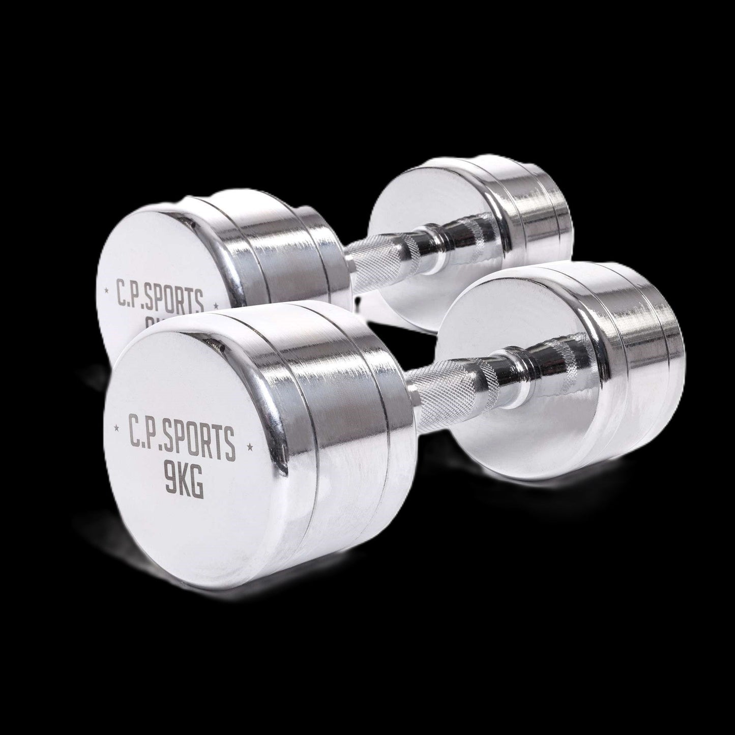 Chromhanteln 1x Paar / verschiedne Größen - C.P. SPORTS