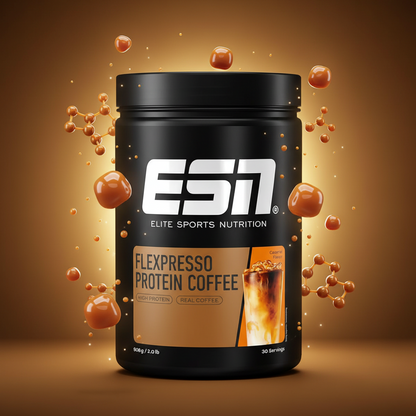 ESN Designer Whey Protein 1000g Karamell - Premium Whey Protein für Muskelaufbau und Regeneration
