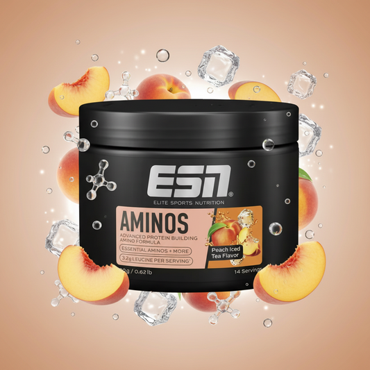 ESN Amino EAA 280g Pfirsich Eistee - Essentielle Aminosäuren für Training und Regeneration

