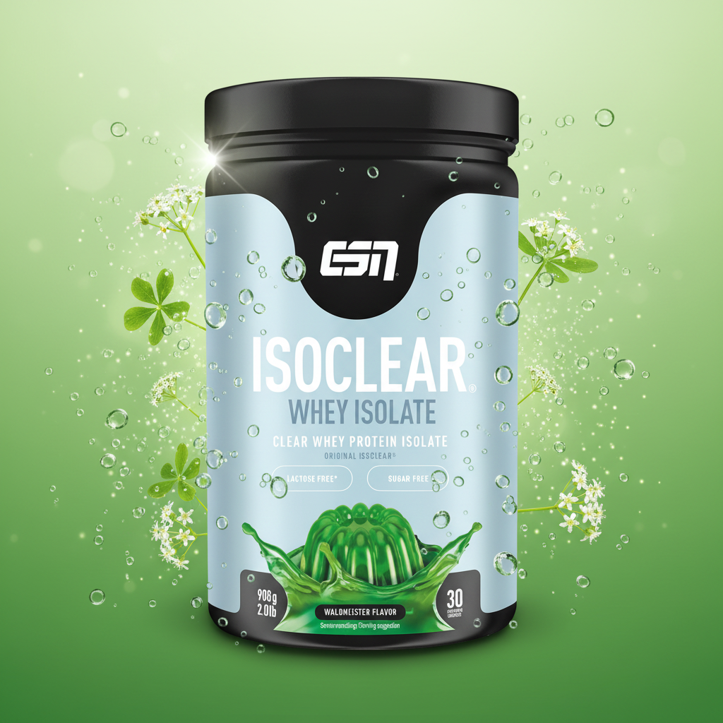 ESN ISOCLEAR Whey Isolate 908g Waldmeister - Clear Whey Protein erfrischend klar statt cremig
