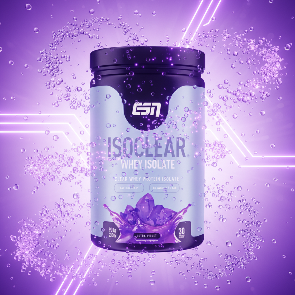 ESN ISOCLEAR Whey Isolate 908g Ultraviolett - Clear Whey Protein erfrischend klar statt cremig
