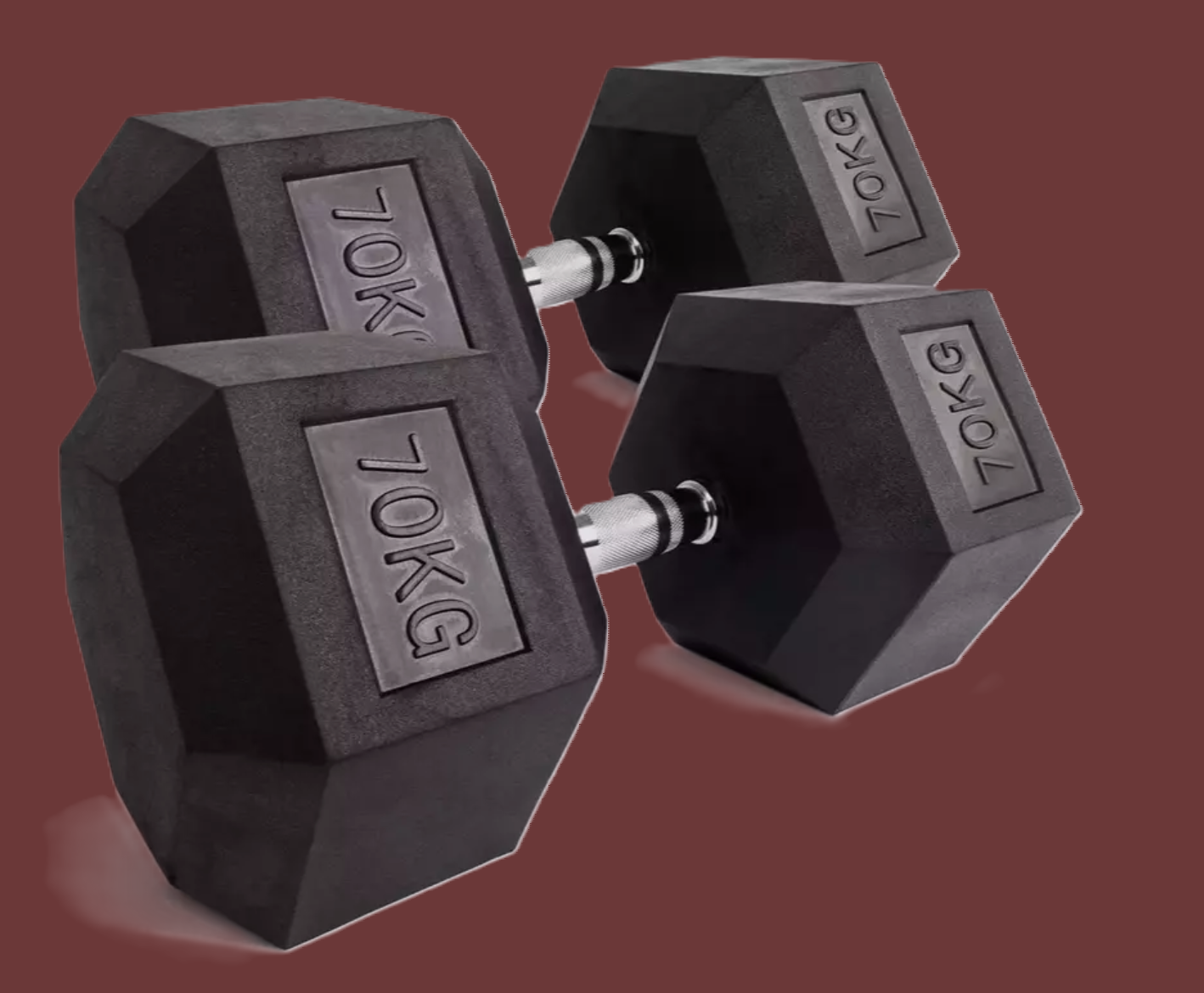 Heavy-Duty Block-Hantel 80 kg / 56 Kg / 65 Kg / 50 Kg - C.P. Sports - G25/ Iron Beast Body