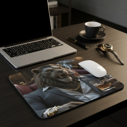 Alpha Boss Lion Mousepad - Boss Style