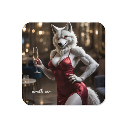 Untersetzer elegant Ladywolf 4er Set