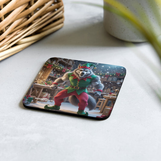 Untersetzer Elf Wolf 4er Set