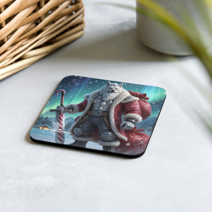 Untersetzer Weihnachtswolf 4er Set