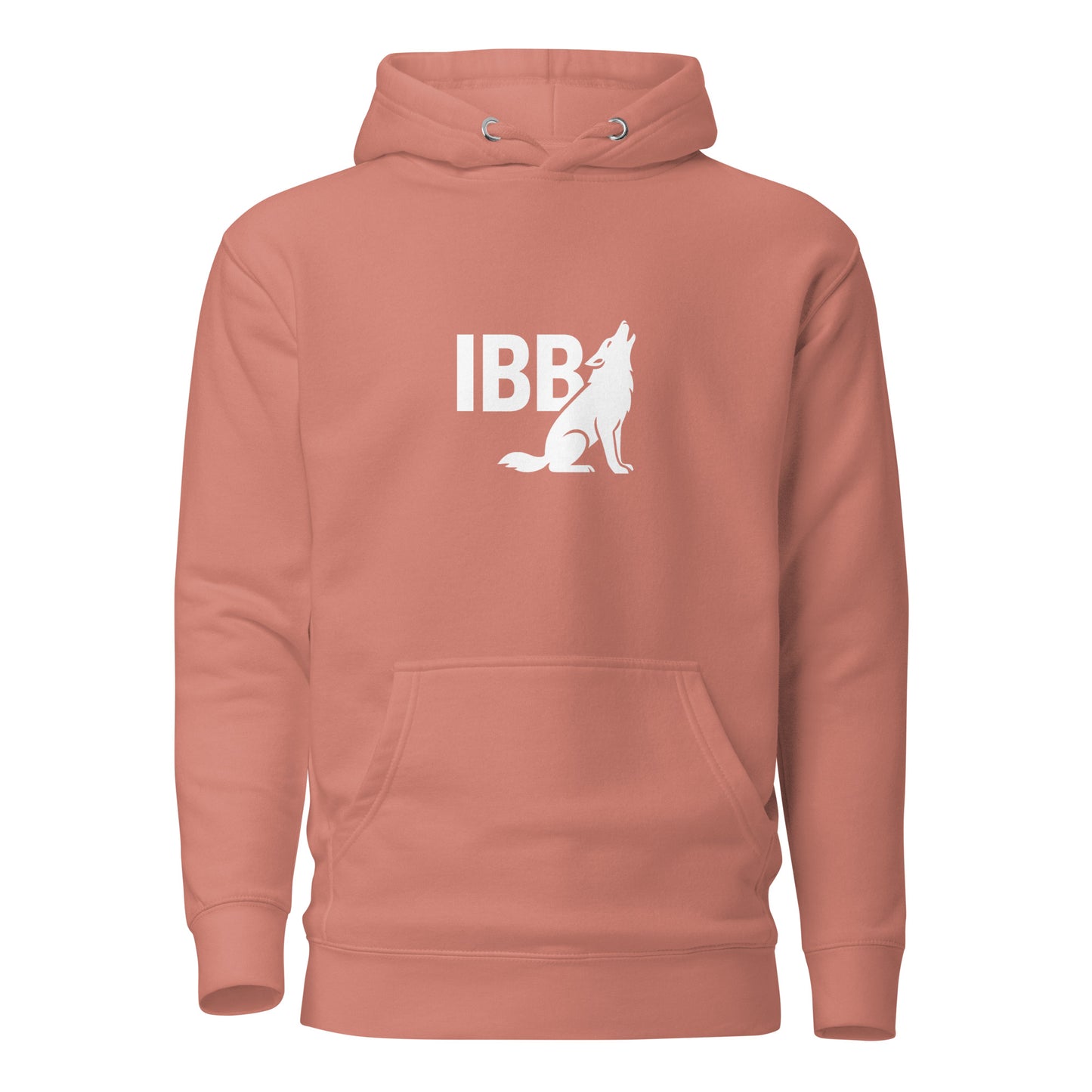 IBB Hoodie frontwhite Logo big