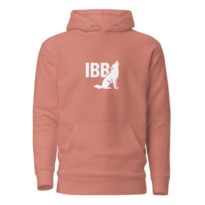 IBB Hoodie frontwhite Logo big