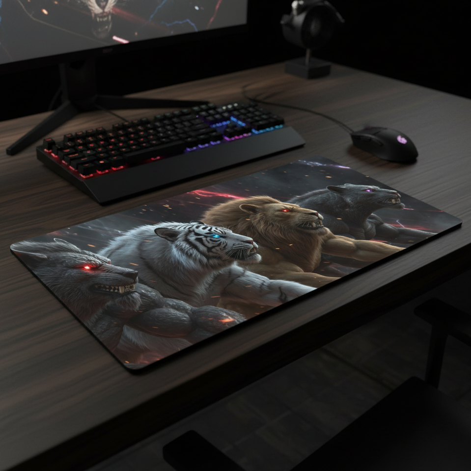 IRON BEAST BODY Gaming-Mauspad - Beast Legion XXL Premium Mousepad