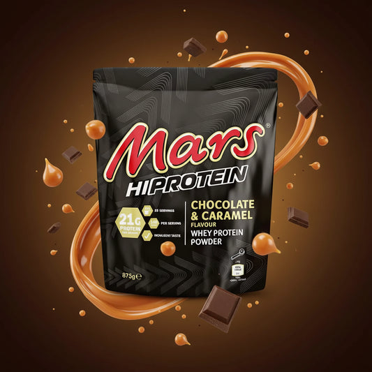 Mars Protein Powder - 21g Protein pro Portion mit Schokolade und Karamell

