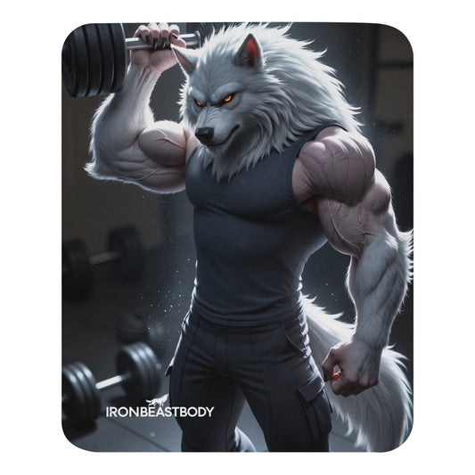 IRON BEAST BODY – Fitness Wolf Mousepad
