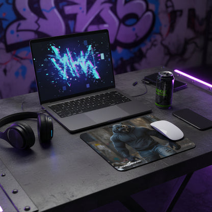 IRON BEAST BODY Black Panther Street-Style Mousepad - Premium Gaming Mauspad mit Panther-Motiv
