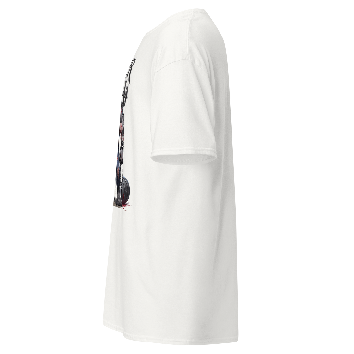 IBB T-Shirt weiß Never give up