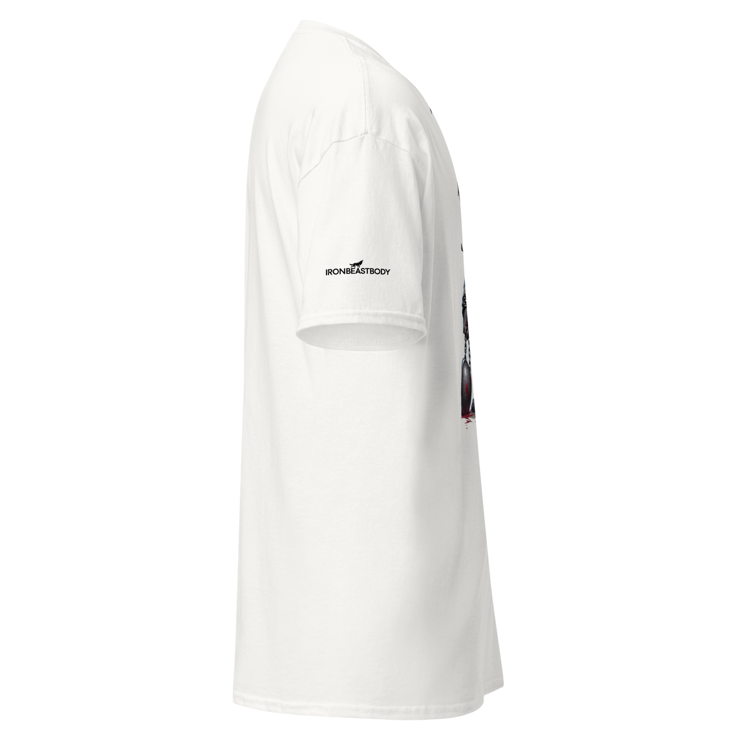 IBB T-Shirt weiß Never give up