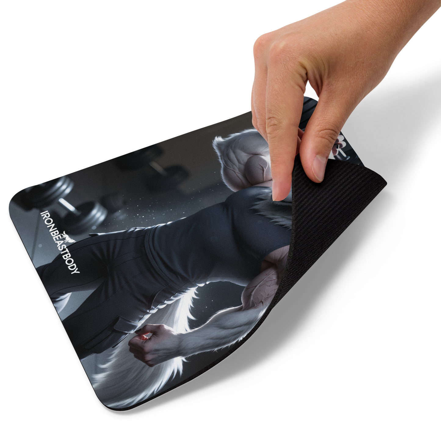 Mauspad Fitness Wolf