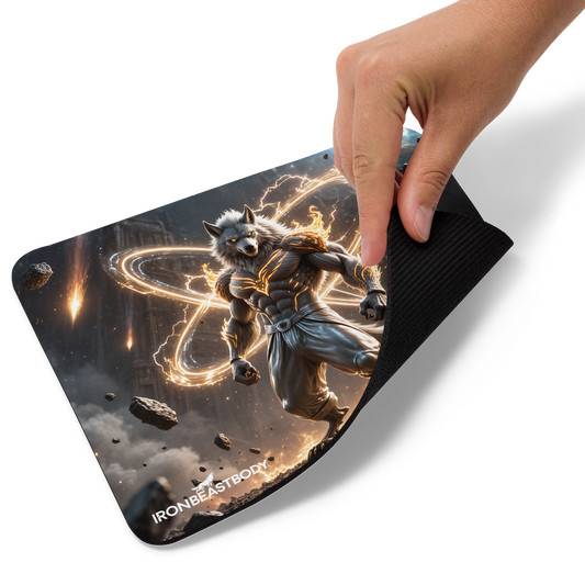 Mauspad Galaxy Wolf