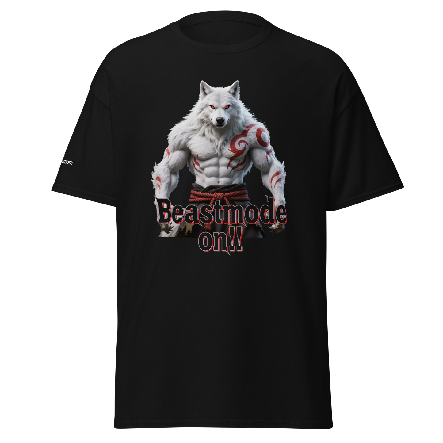 IBB T-Shirt Whitewolf Beastmode on