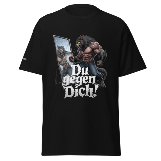 IBB T-Shirt schwarz Du gegen dich